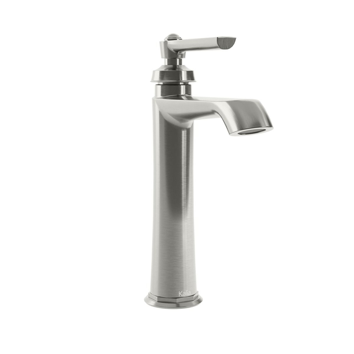 RUSTIK™ Grand Robinet Monotrou de Lavabo Nickel Pur PVS