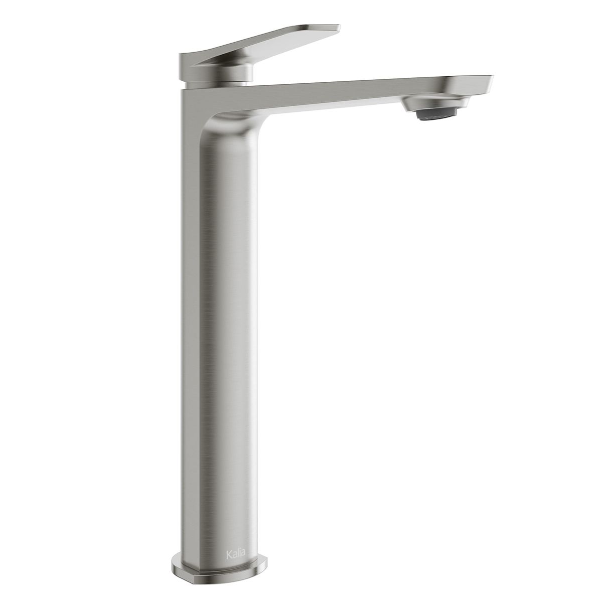 MOROKA™ Grand Robinet Monotrou de Lavabo Nickel Pur PVS