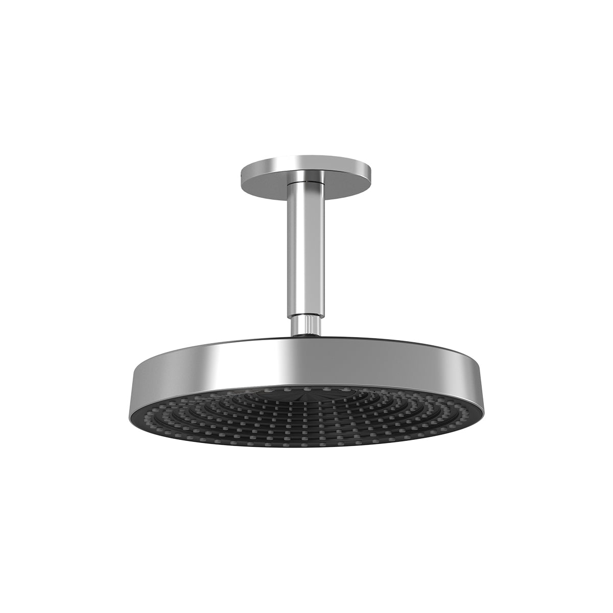MOROKA™ PREMIA Tête de Pluie Ronde de 300mm (11 13/16'') avec Bras Vertical au Plafond Chrome