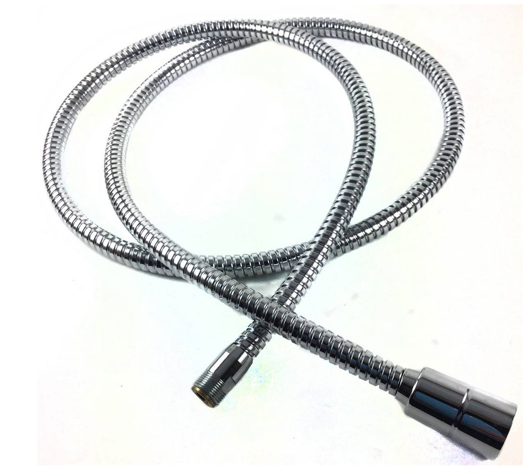 Hose pour douchette rétractable robinet de cuisine KWC fini chrome