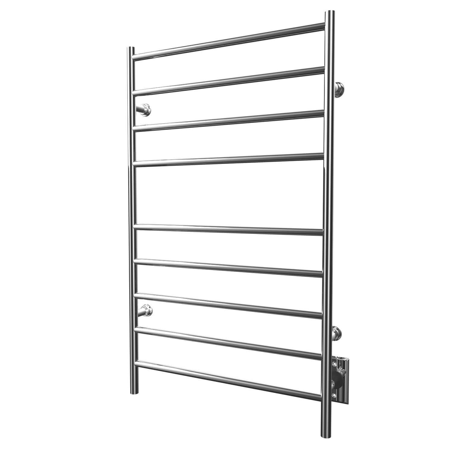 Chauffe-serviettes électrique linéaire Kontour 24" x 40" (61 x 101 cm) - Chrome
