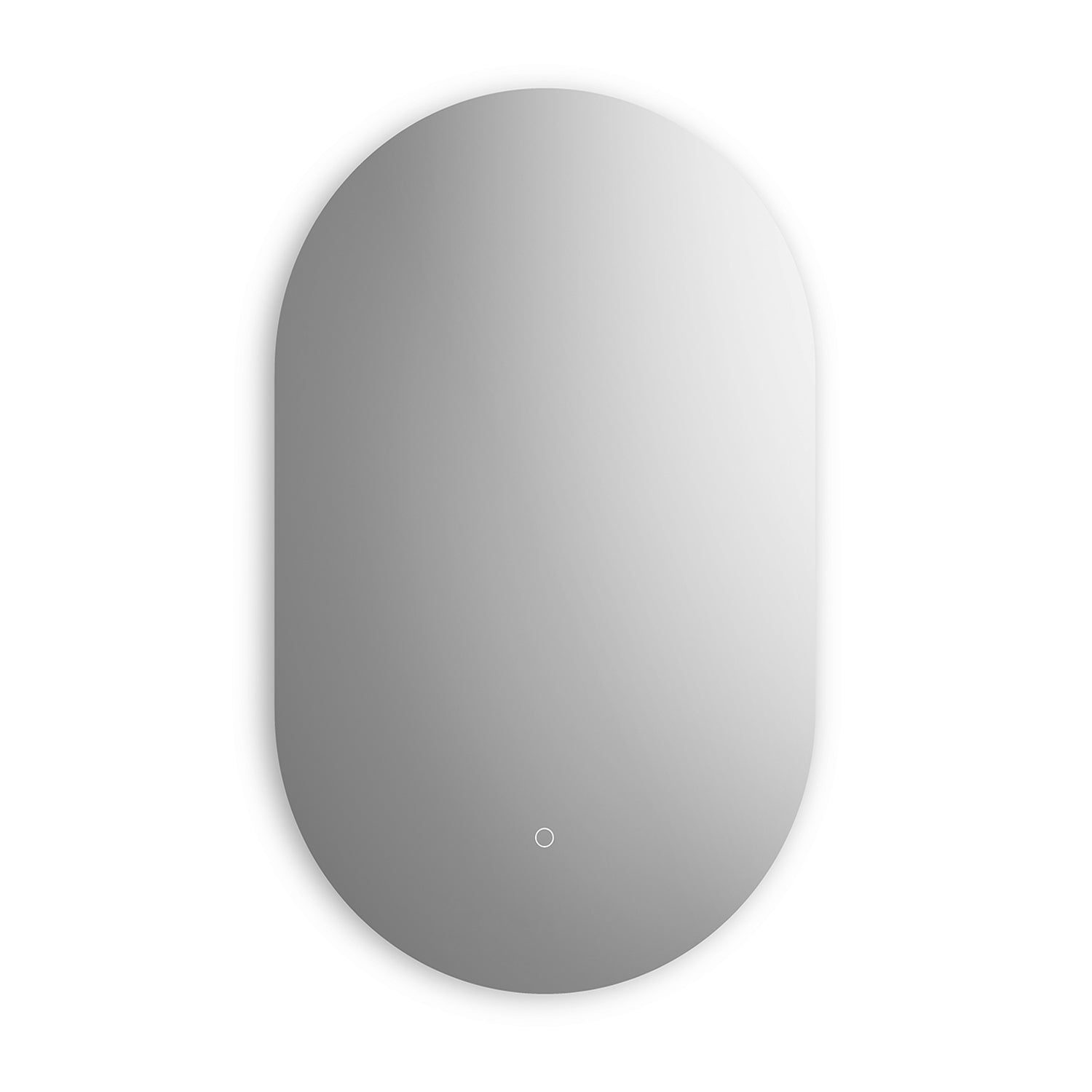 ECLIPSE Oblongue Miroir de Forme Oblongue Rétroéclairé à Éclairage DELavec Interrupteur Tactile pour Contrôle de Température de Couleur 20 x 32 x 1¾