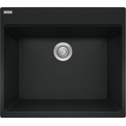 Cuve à lavage à encastrer ou sous comptoir, 1 cuve en granit Collection Maris 25" x 22" profondeur 12"de Franke