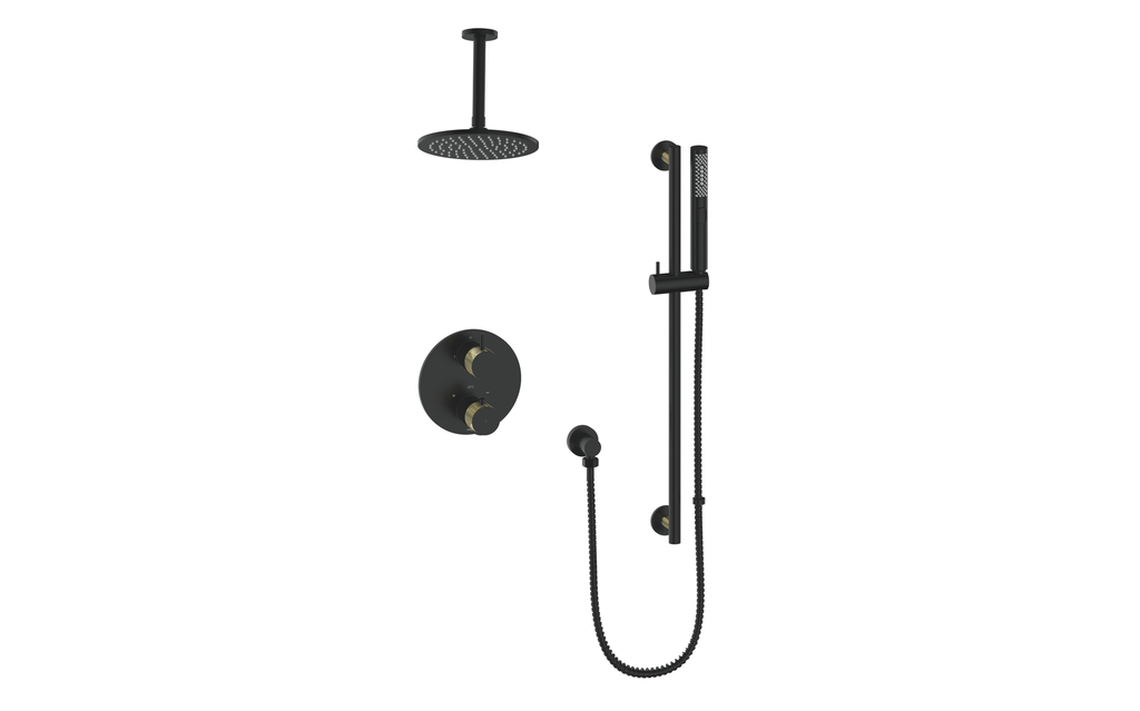 DRAVA 2-WAY TH SHOWER KIT WITH 6" CEILING 