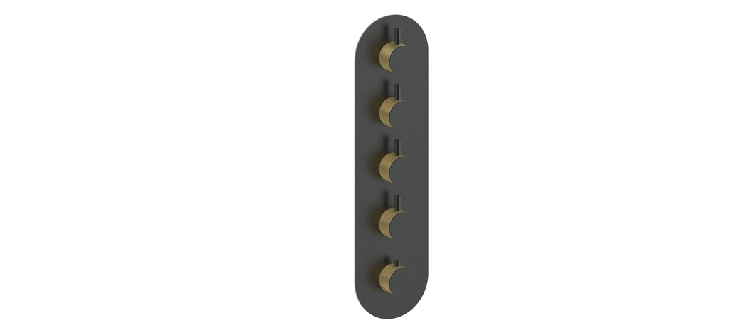 GARNITURE DRAVA POUR VANNE TH À HAUT DÉBIT 3/4" AVEC 4 RÉGLAGES DE VOLUME