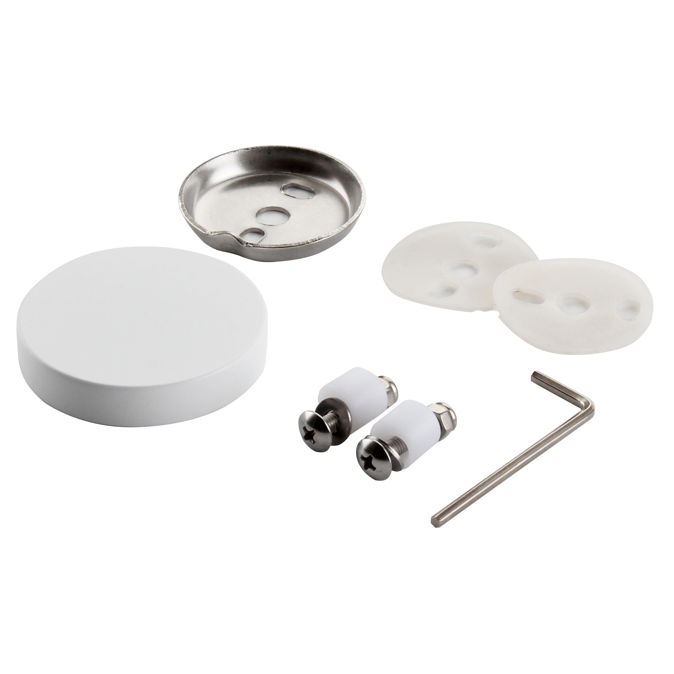 Kit de montage pour verre (Ember, Glow, Lava, Summit) - Blanc mat