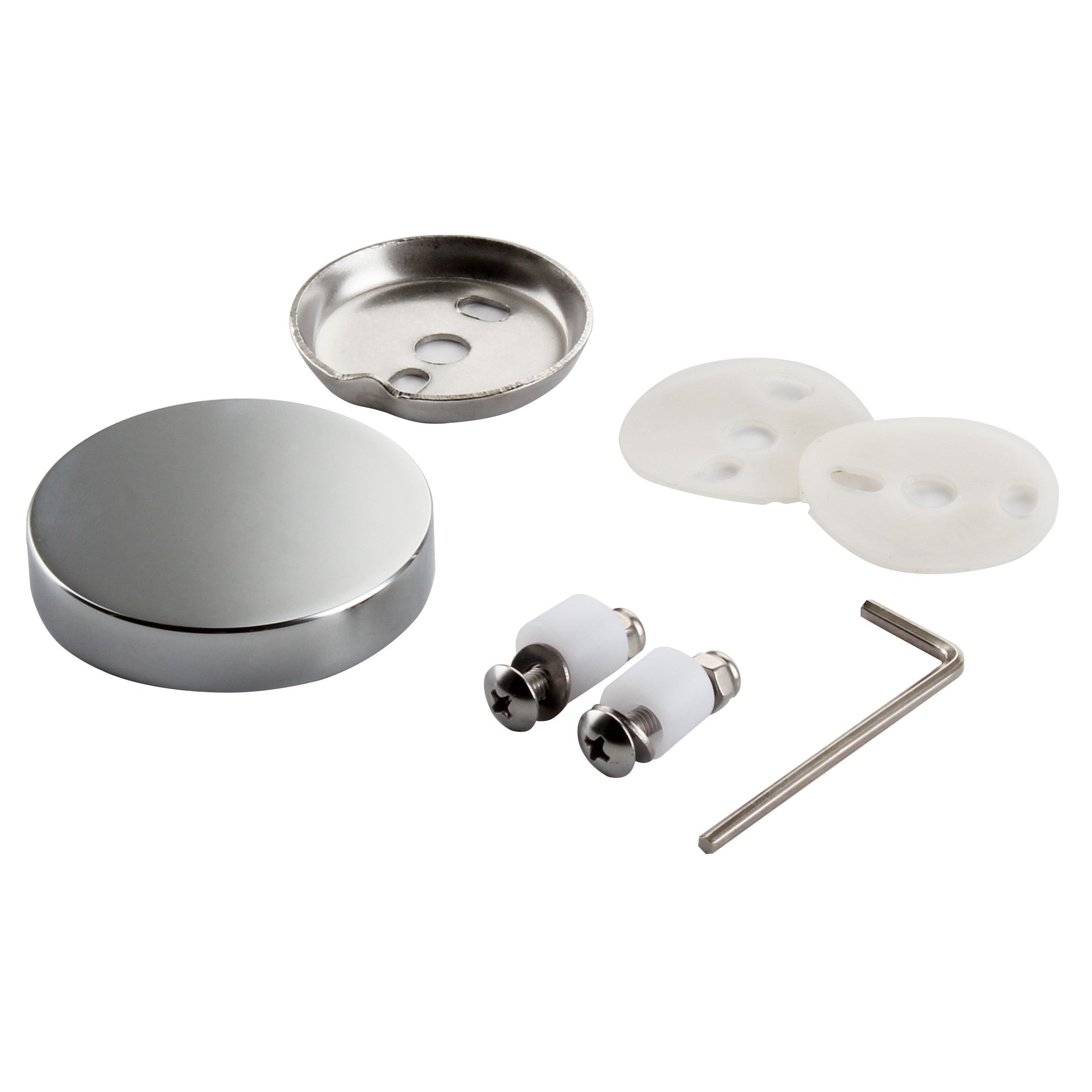 Kit de montage pour verre (Ember, Glow, Lava, Summit) - Chrome