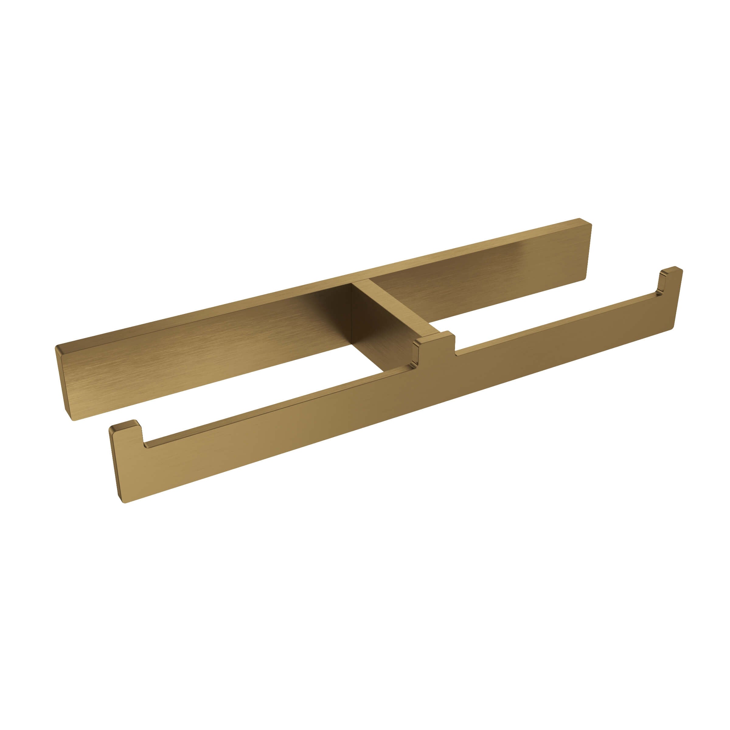**JUSQU'À ÉPUISEMENT DES STOCKS** Porte-papier toilette double Erupt - Or brossé foncé
