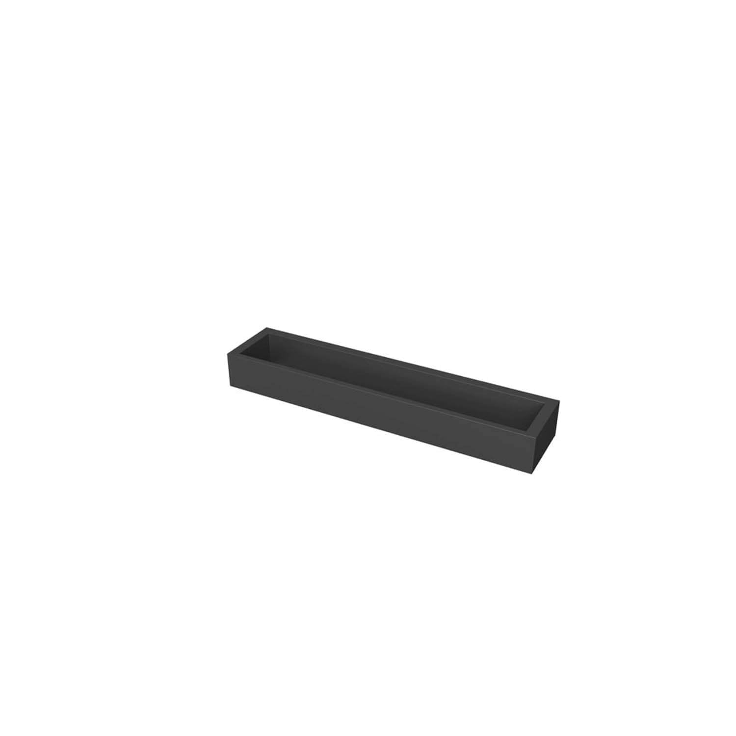 Porte-serviettes Erupt 12" - Noir mat