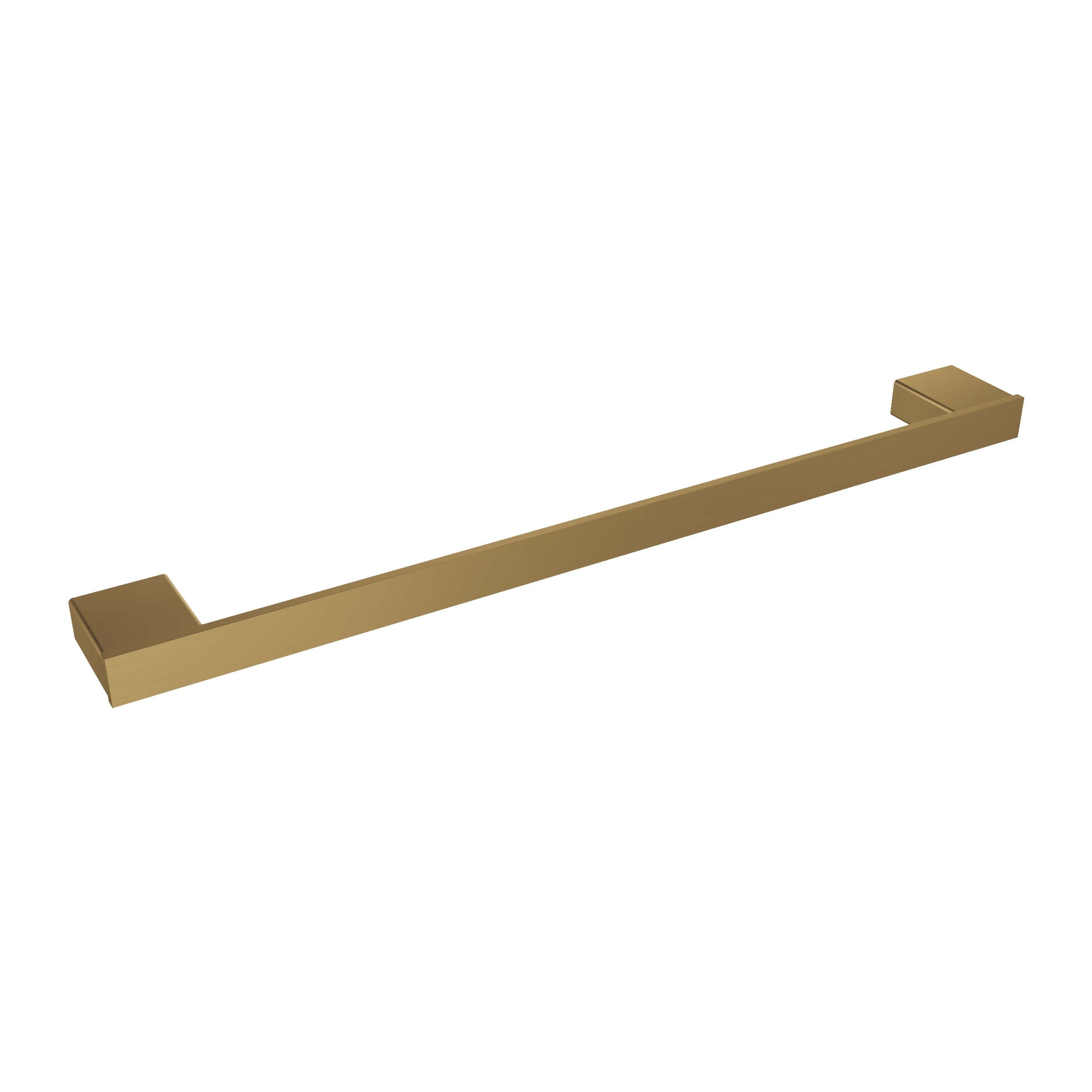 Porte-serviettes Cinder 18 po - Or brossé foncé