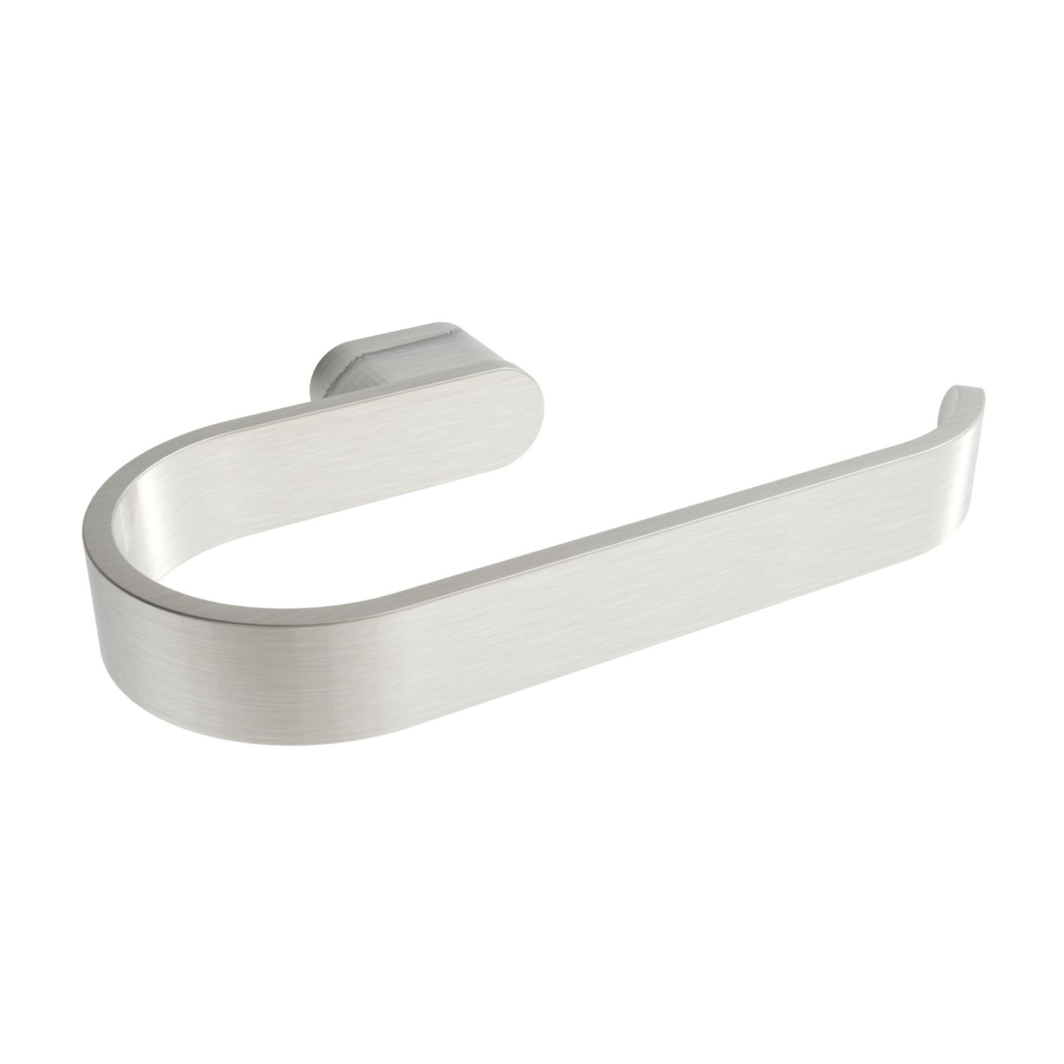 Porte-papier hygiénique Flow - Nickel brossé (poteau gauche)