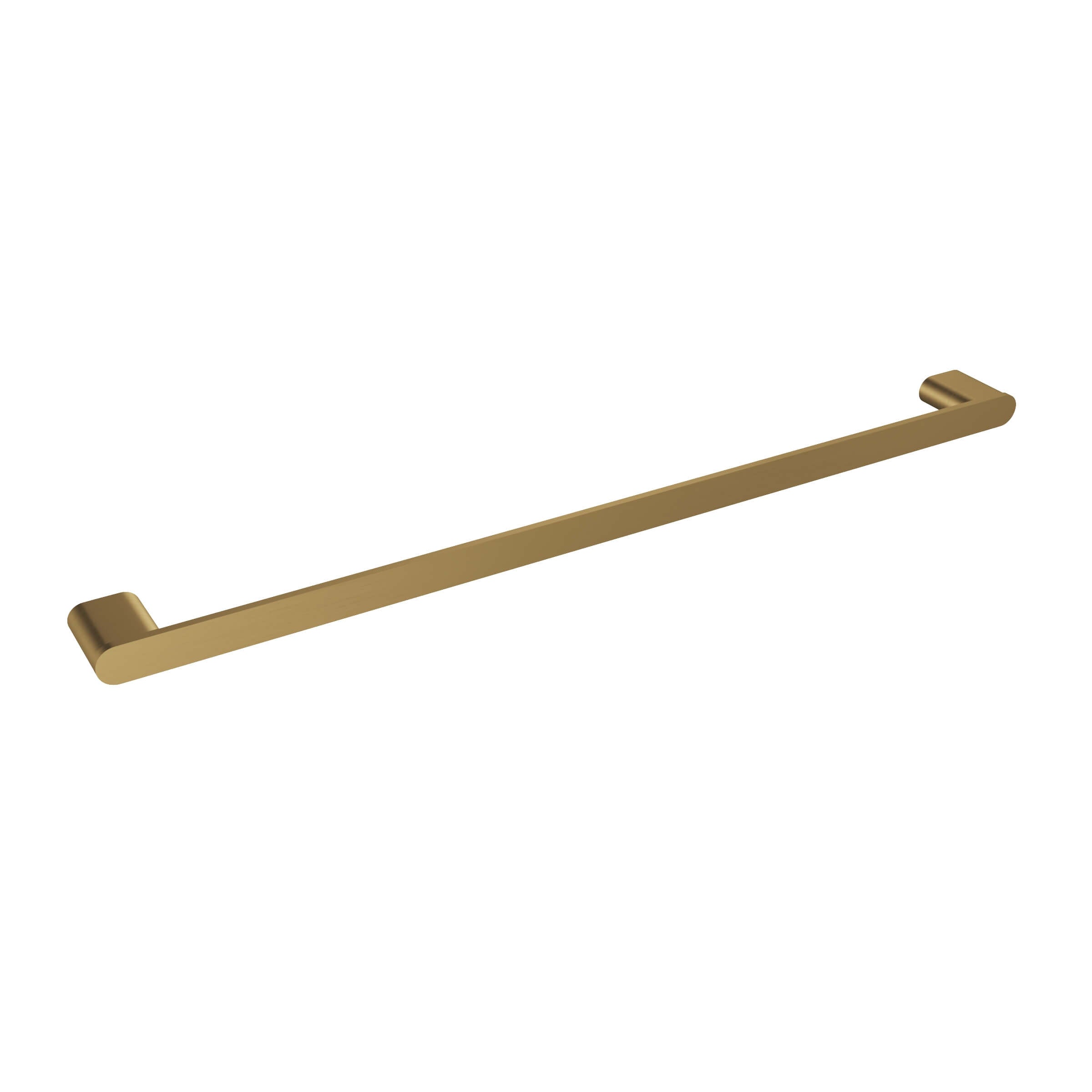 Barre porte-serviettes Flow 24 po - Or brossé foncé