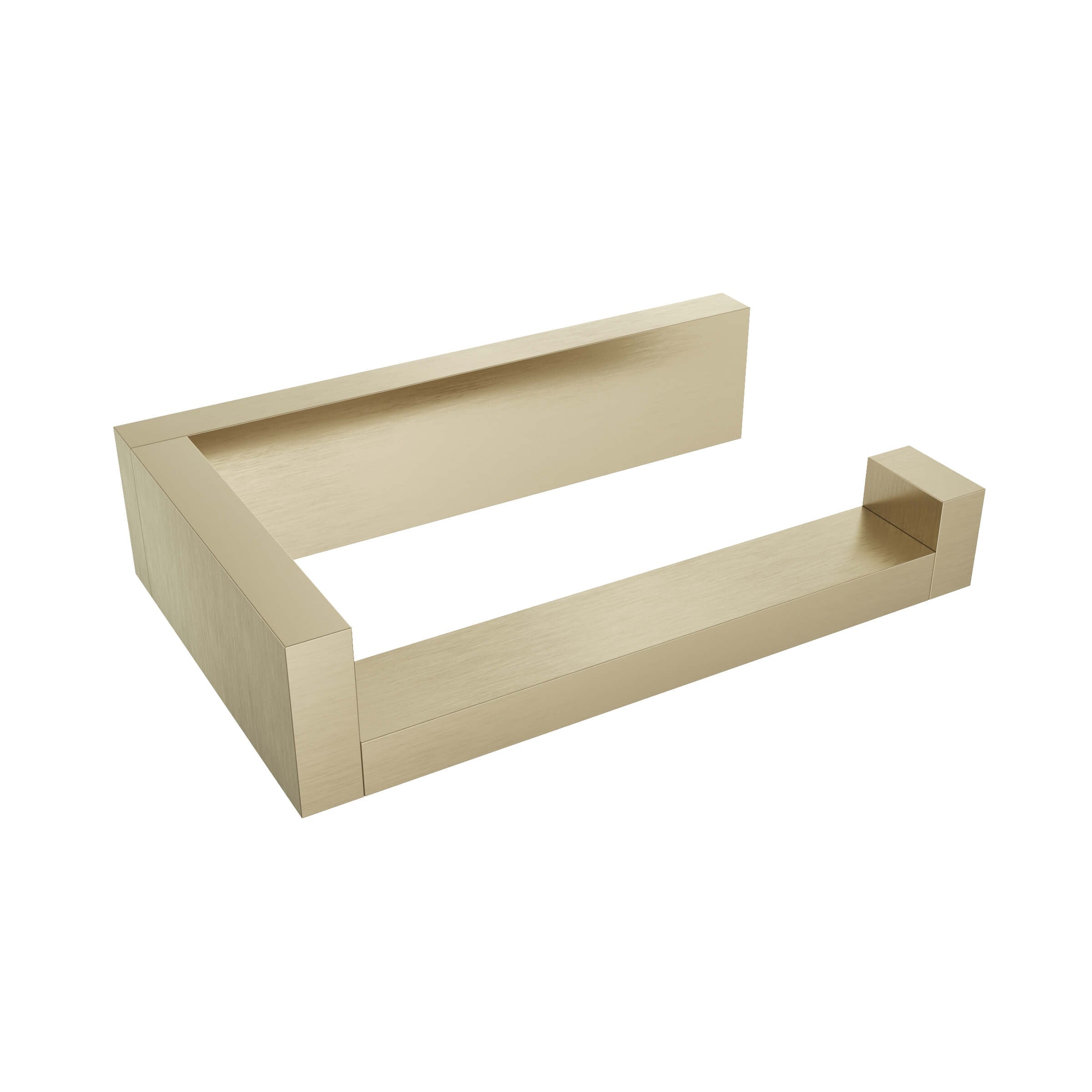 Porte-papier toilette Fire - Or brossé clair