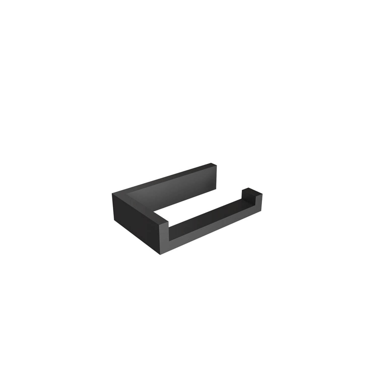 Porte-papier toilette Fire - Noir mat