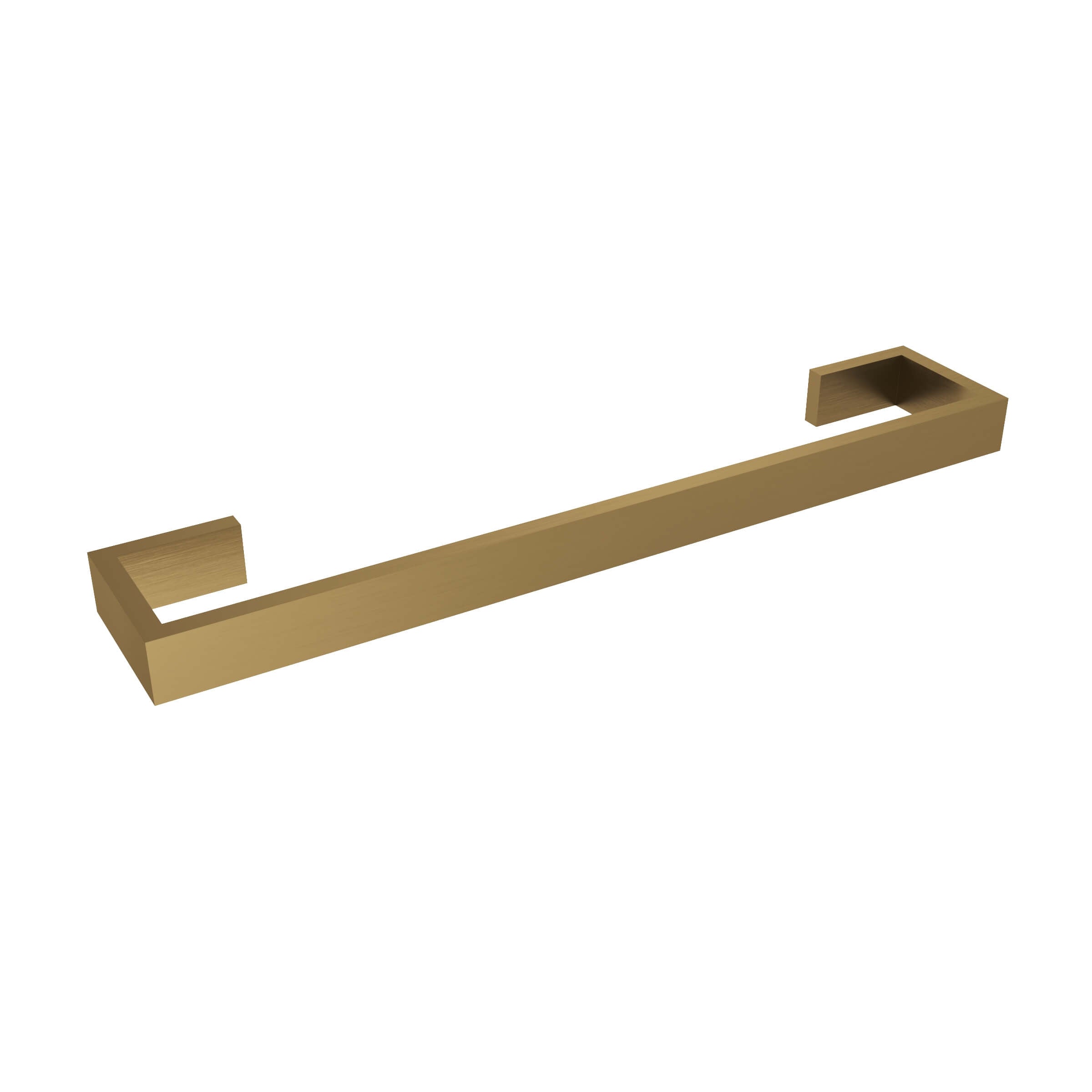 Porte-serviettes Fire 18 po - Or brossé foncé