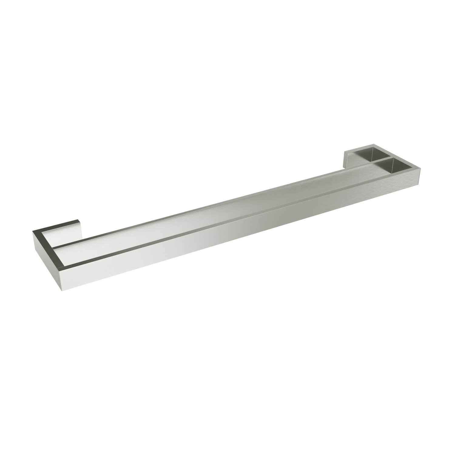 Porte-serviettes double Fire 24 po - Nickel brossé