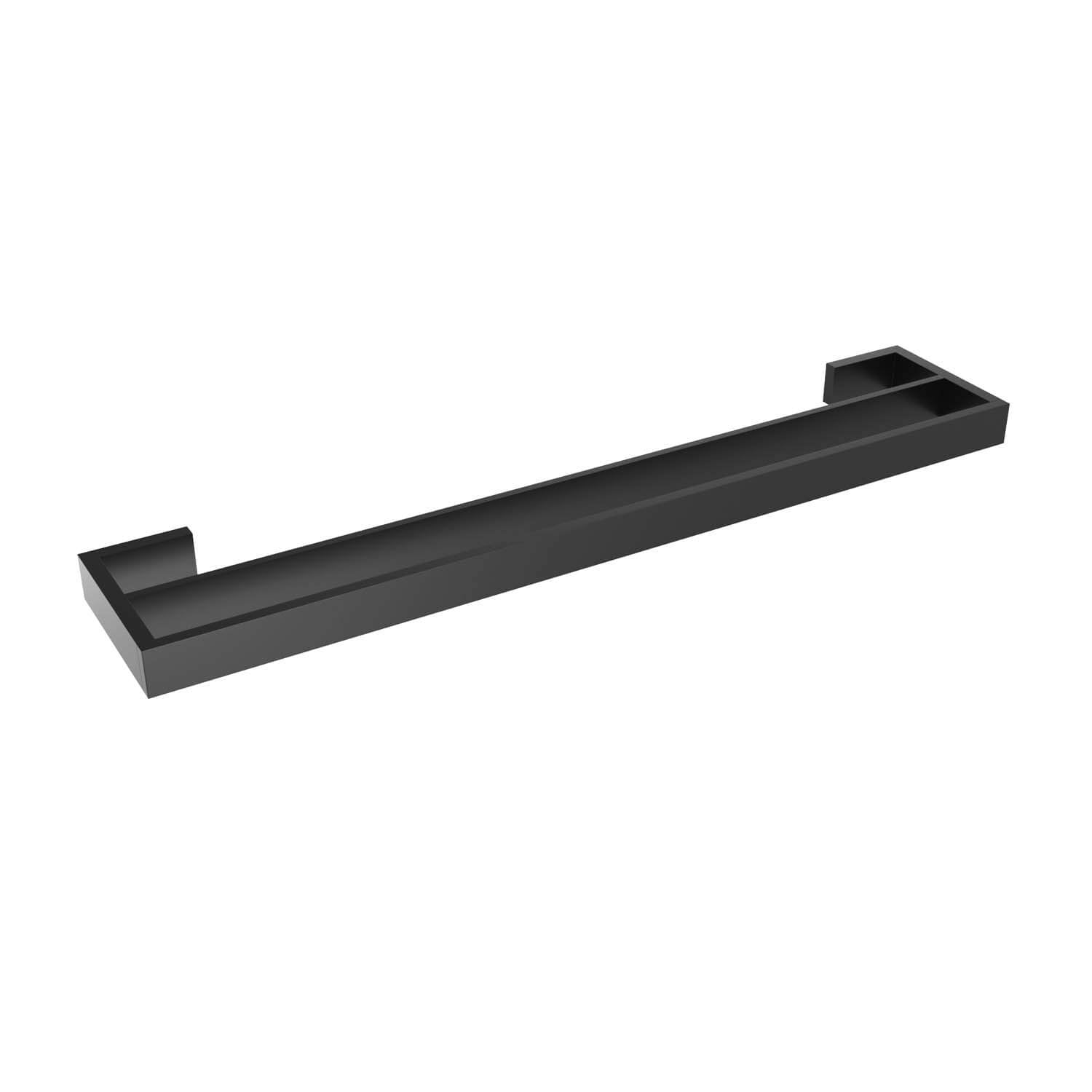 Porte-serviettes double Fire 24 po - Noir mat