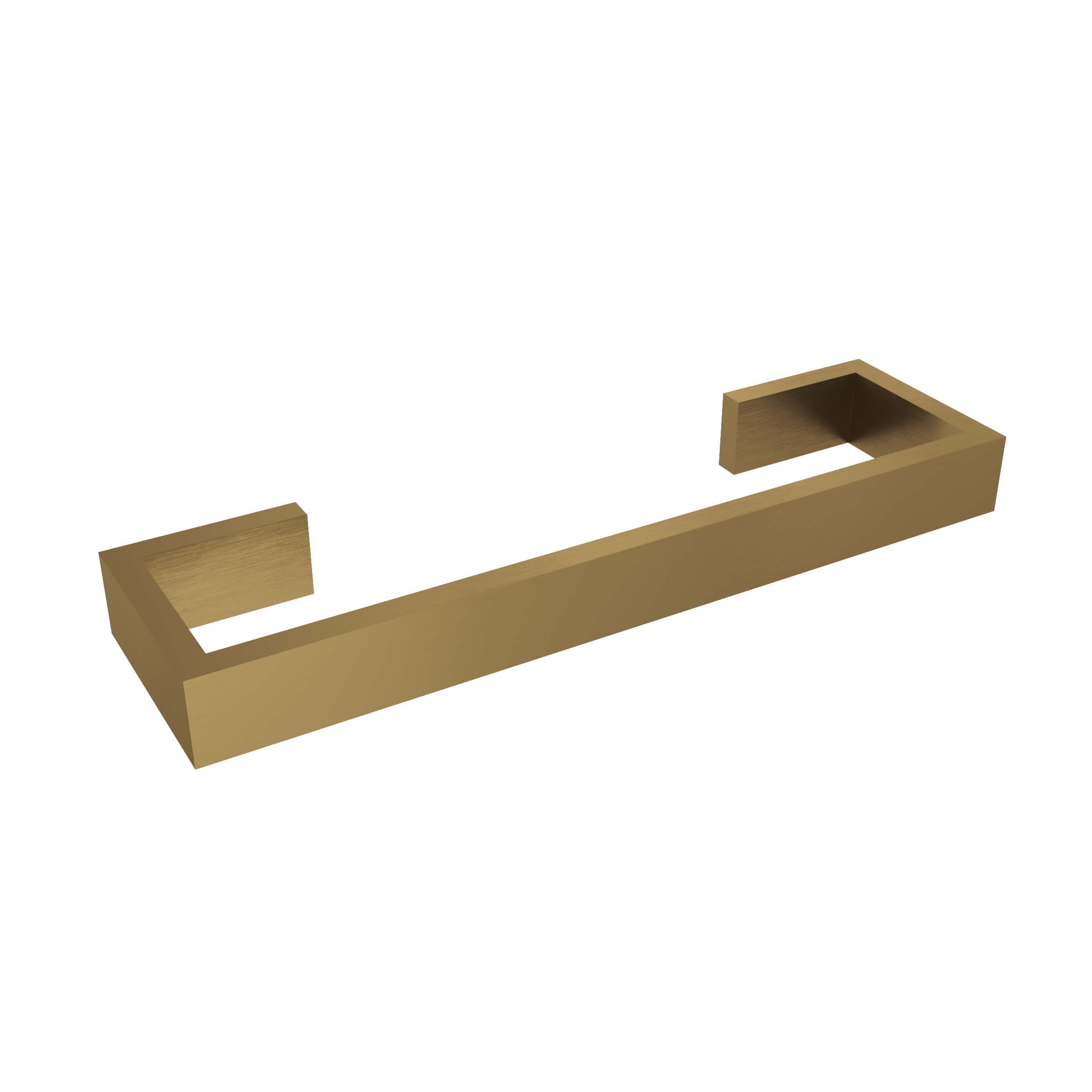Porte-serviettes Fire 12 po - Or brossé foncé
