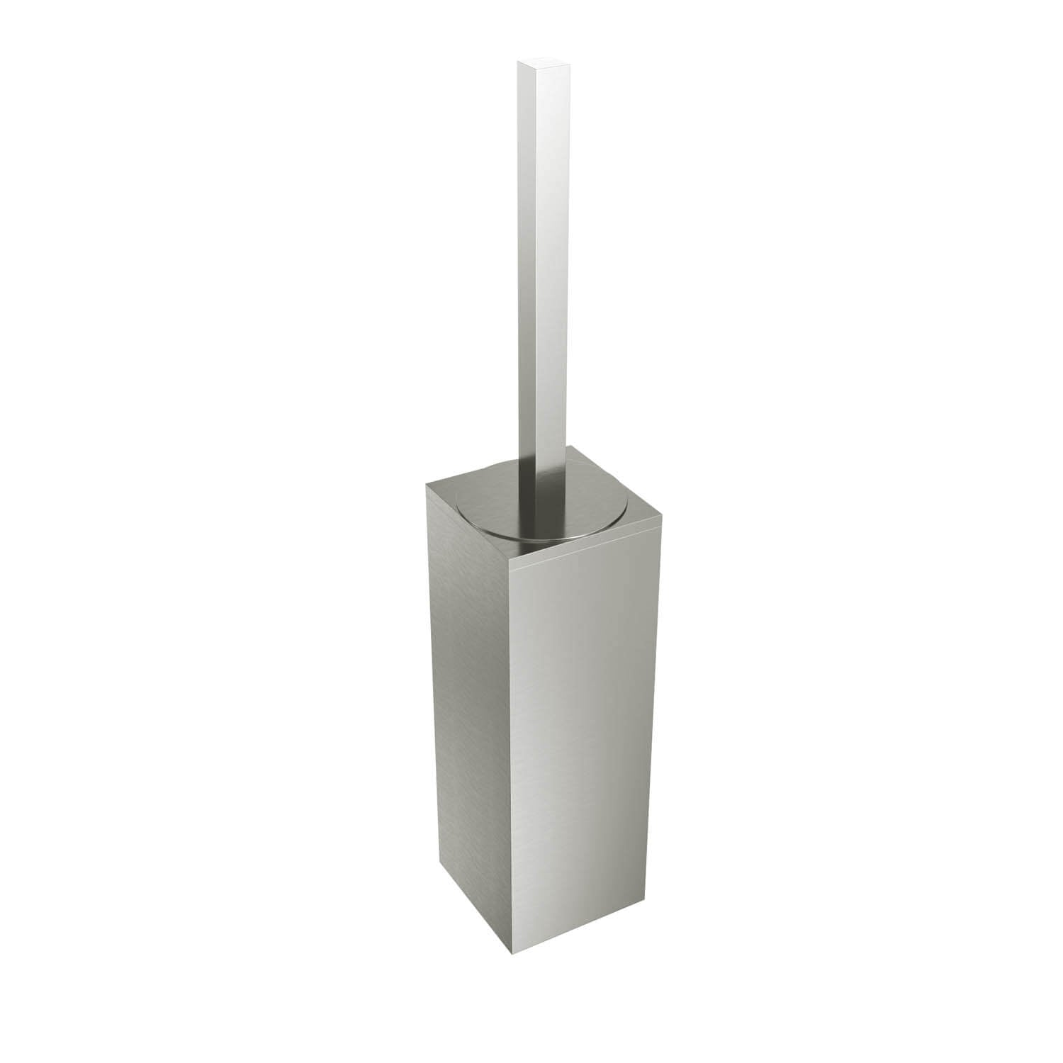 Brosse WC sur pied Fire - Nickel brossé