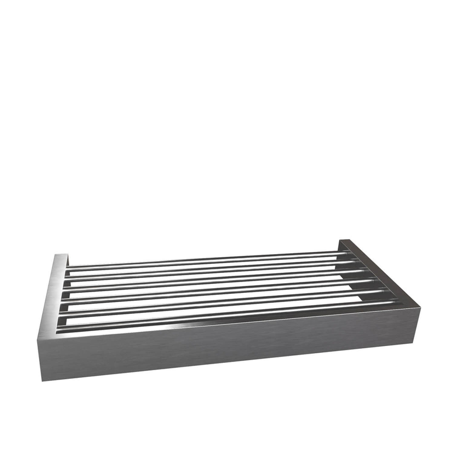 Étagère à feu - Nickel brossé