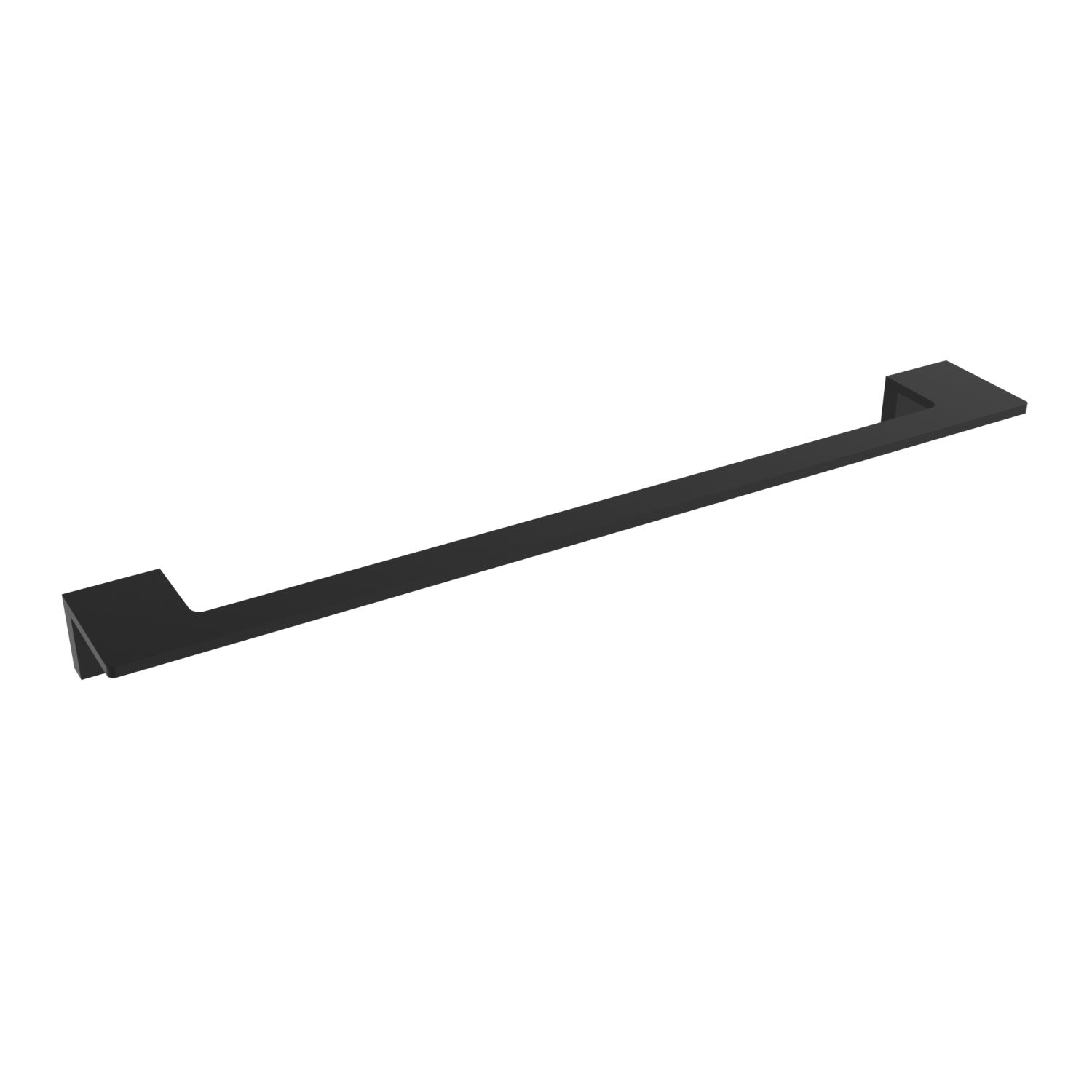 Porte-serviettes Ash 18" - Noir mat