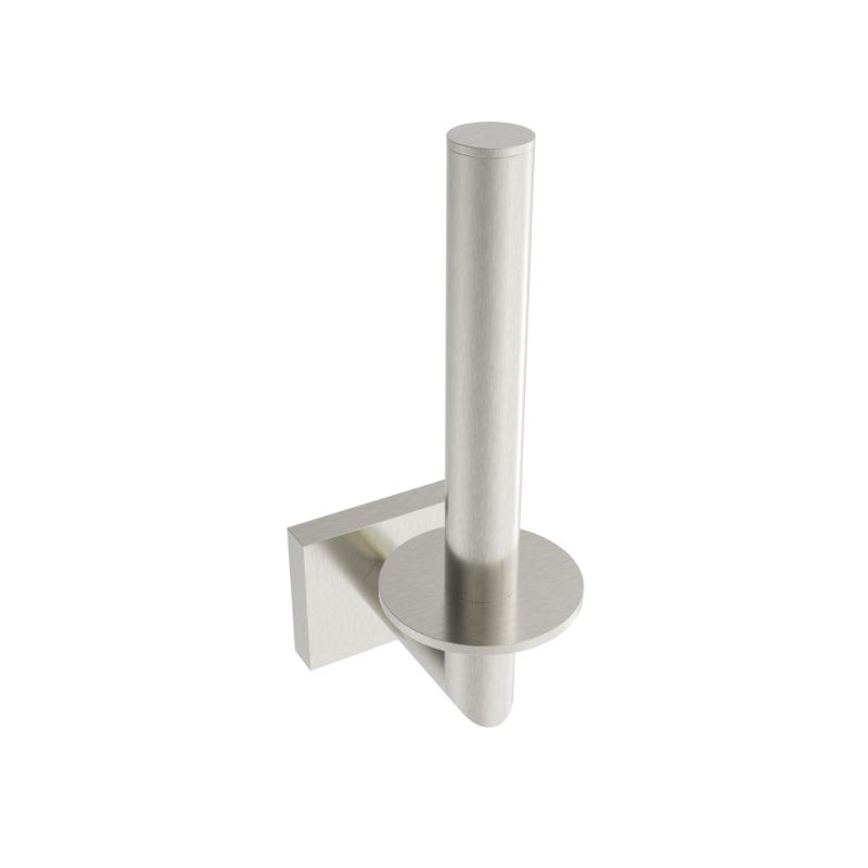 Porte-papier toilette de rechange Crater - Nickel brossé