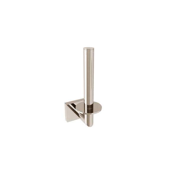 Porte-papier toilette de rechange Crater - Nickel poli