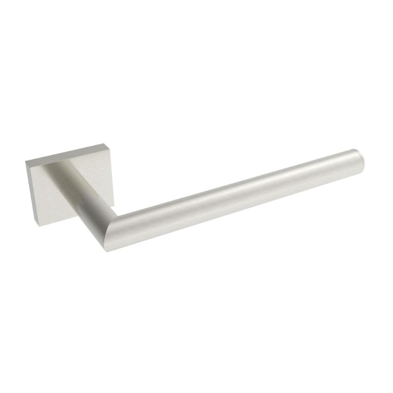 Barre porte-serviettes Crater 8 po - Nickel brossé