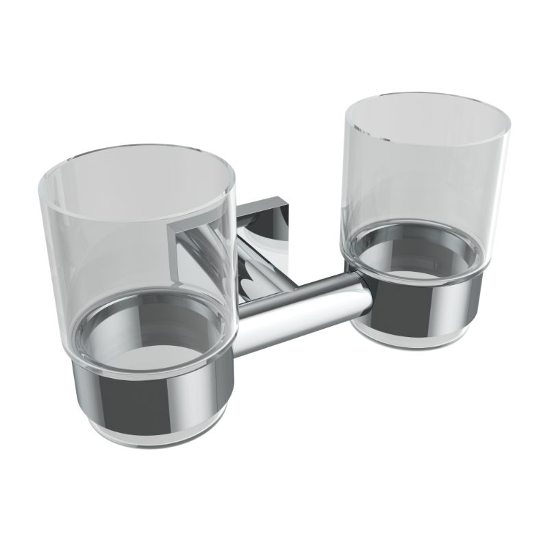 **JUSQU'À ÉPUISEMENT DES STOCKS** Verre double Crater - Chrome
