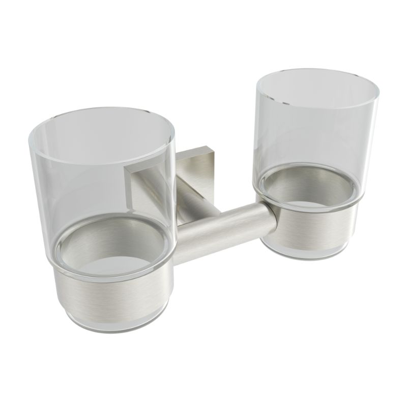 **JUSQU'À ÉPUISEMENT DES STOCKS** Verre double Crater - Nickel brossé