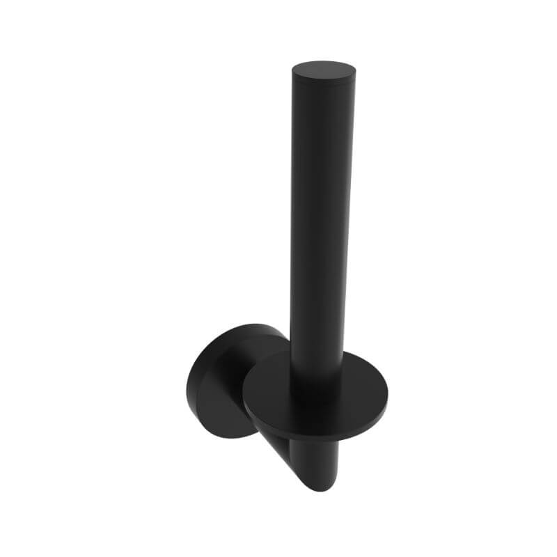 Porte-papier toilette de rechange Summit - Noir mat