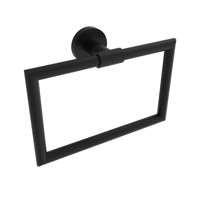 Anneau porte-serviette Summit - Noir mat