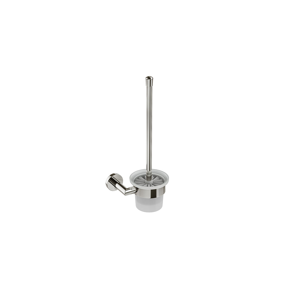 Brosse WC murale Summit - Nickel poli