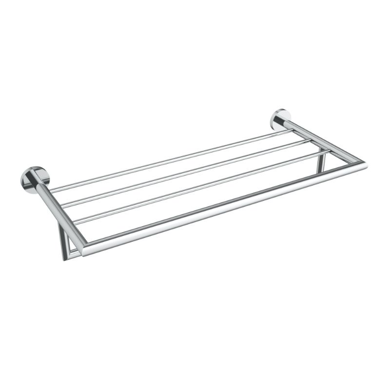 Étagère porte-serviettes Summit avec barre - Chrome