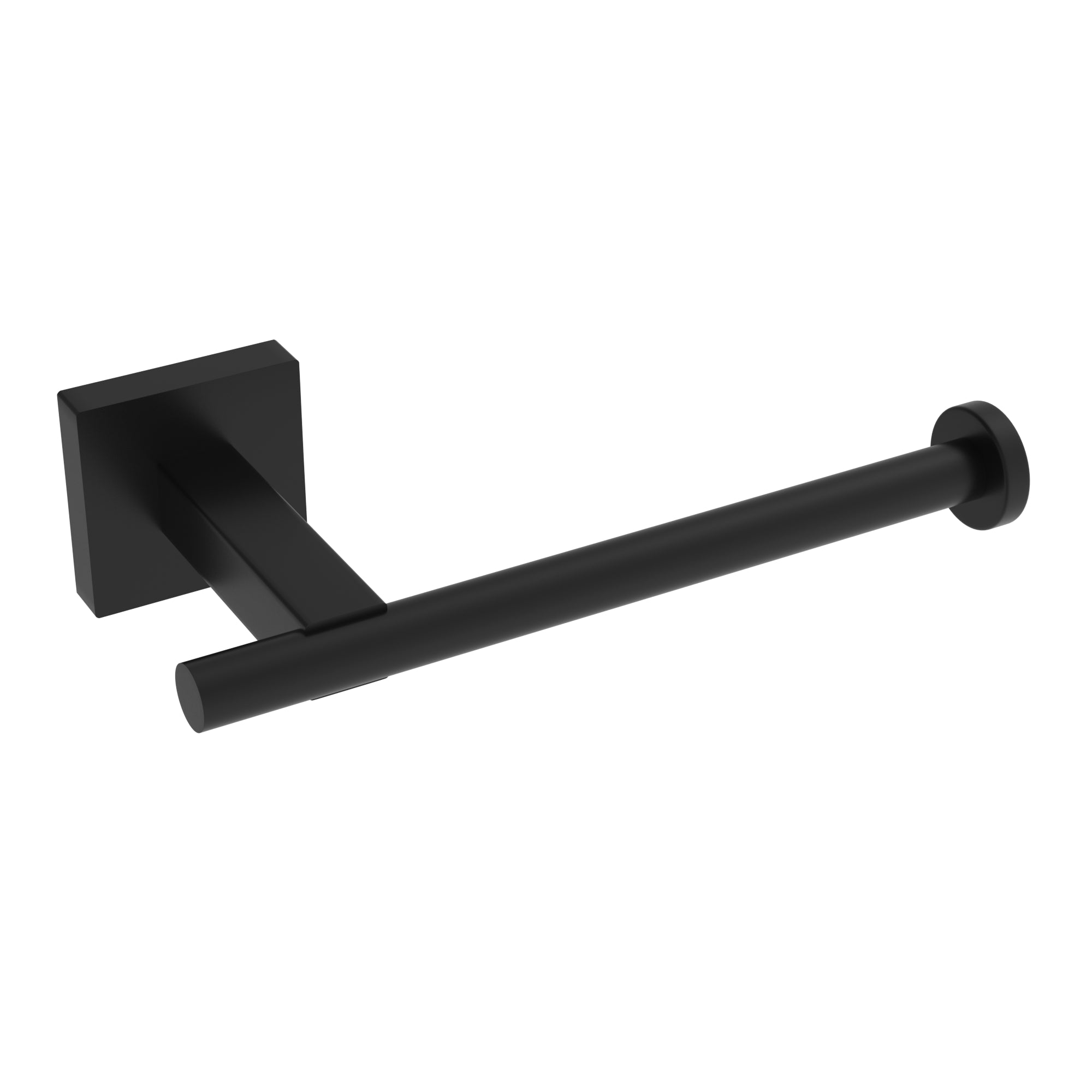 Porte-papier hygiénique chauffant - Noir mat