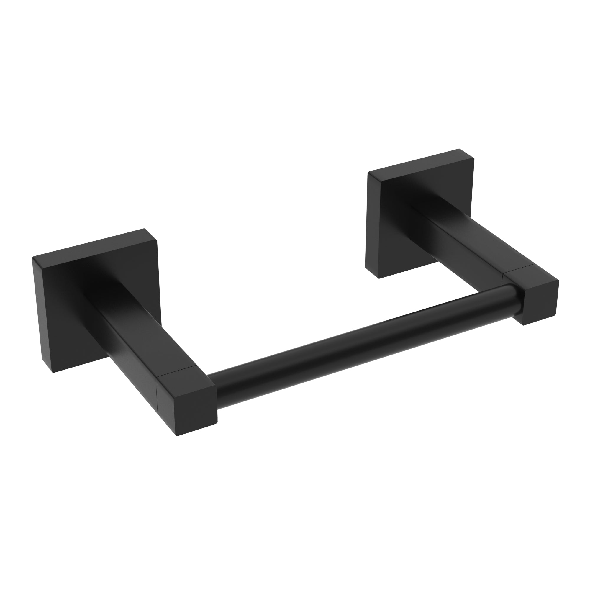 Porte-papier toilette pivotant chauffant - Noir mat