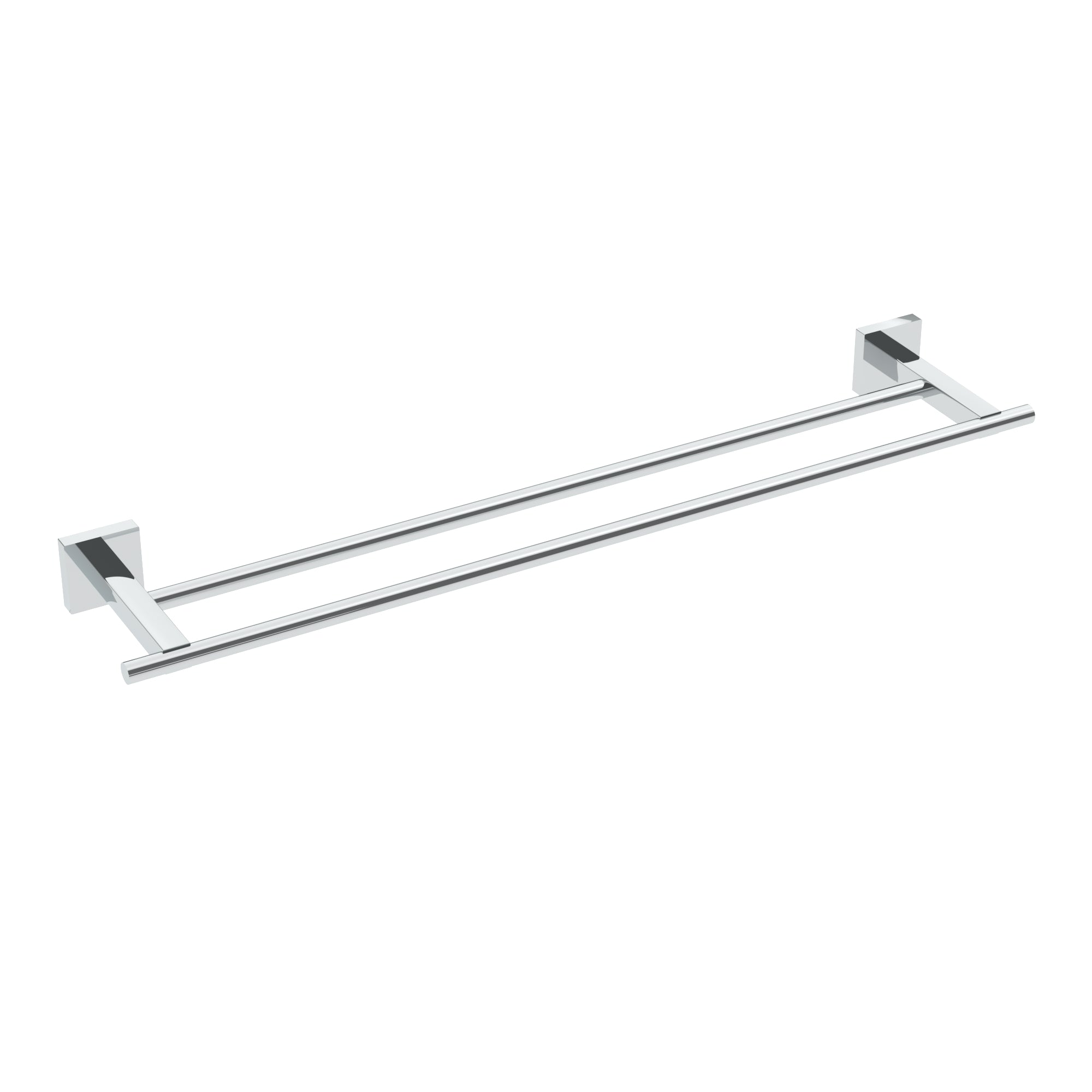 Porte-serviettes double Heat 24 po - Chrome