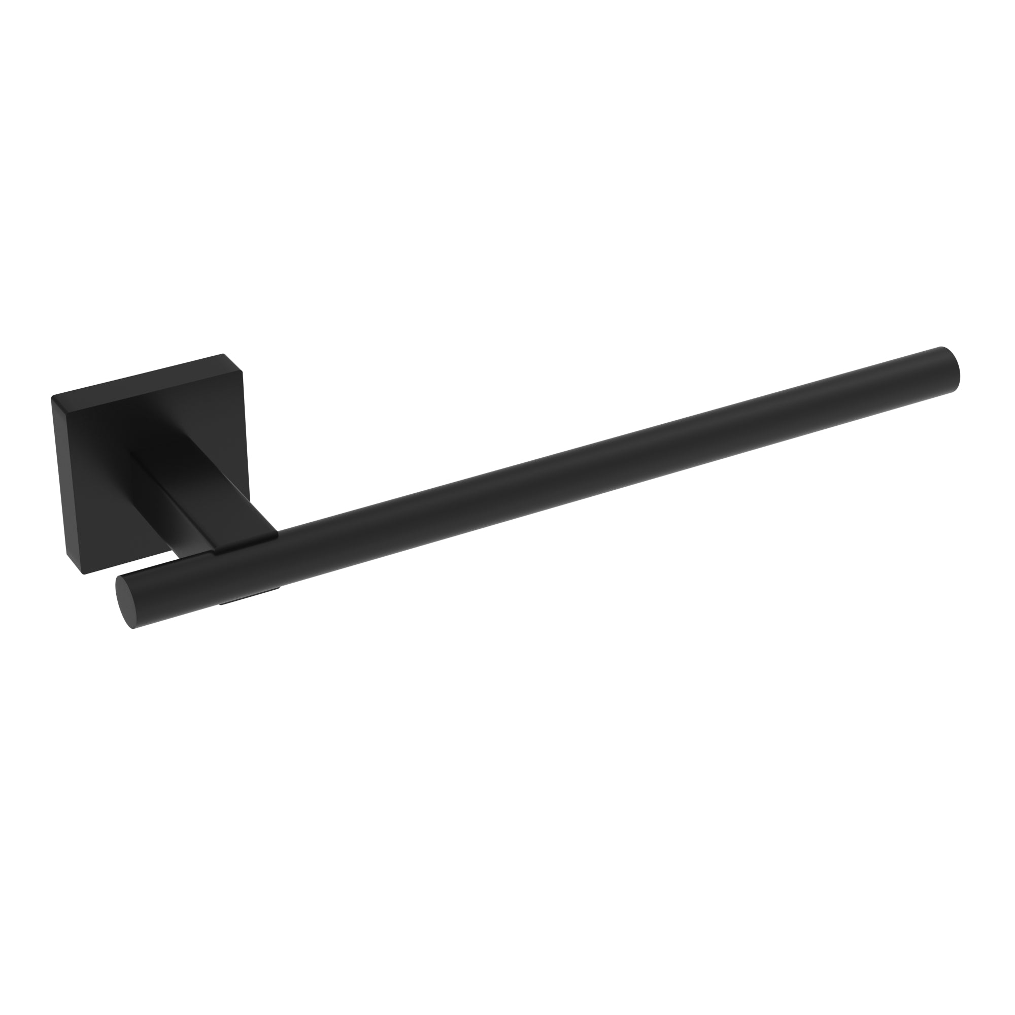 Porte-serviettes chauffant 8 po - Noir mat