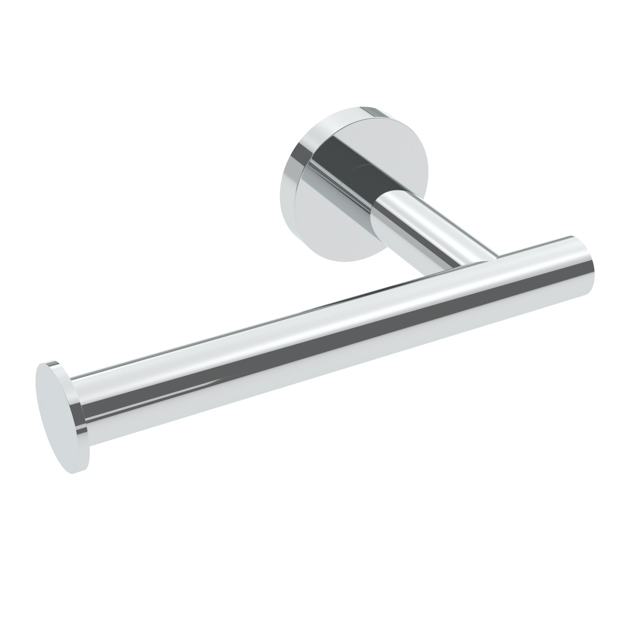Porte-papier toilette Lava - Chrome (poteau droit)