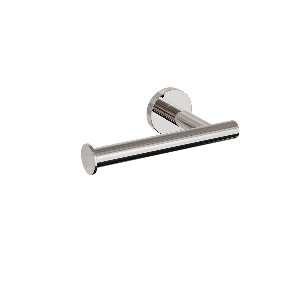 Porte-papier hygiénique Lava - Nickel poli (poteau droit)
