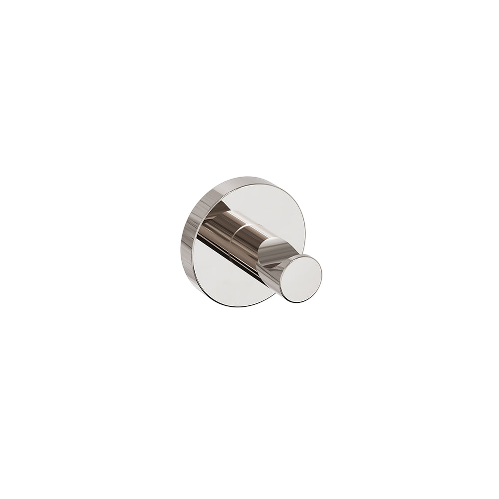 Anneau porte-serviettes en lave - Nickel poli