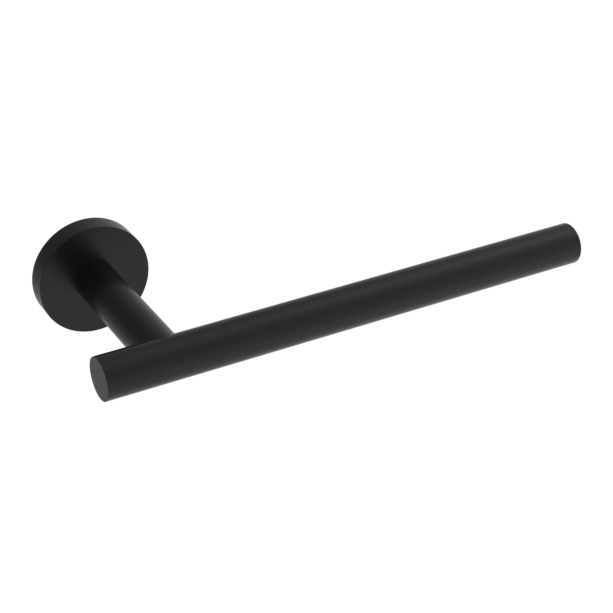 Porte-serviettes Lava 8" - Noir mat
