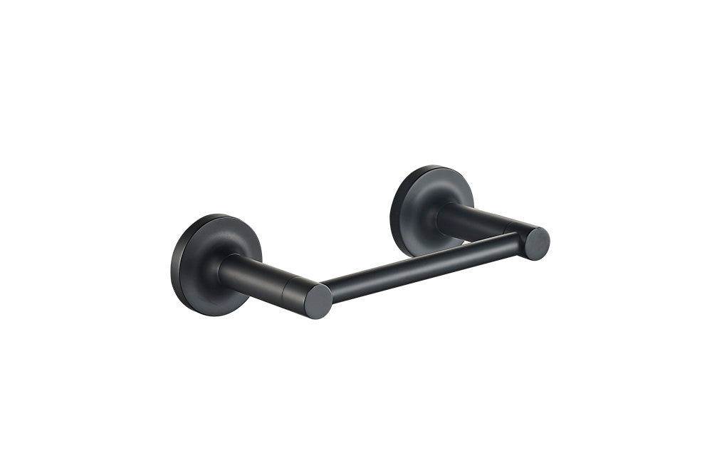 Porte-papier toilette pivotant Glow - Noir mat