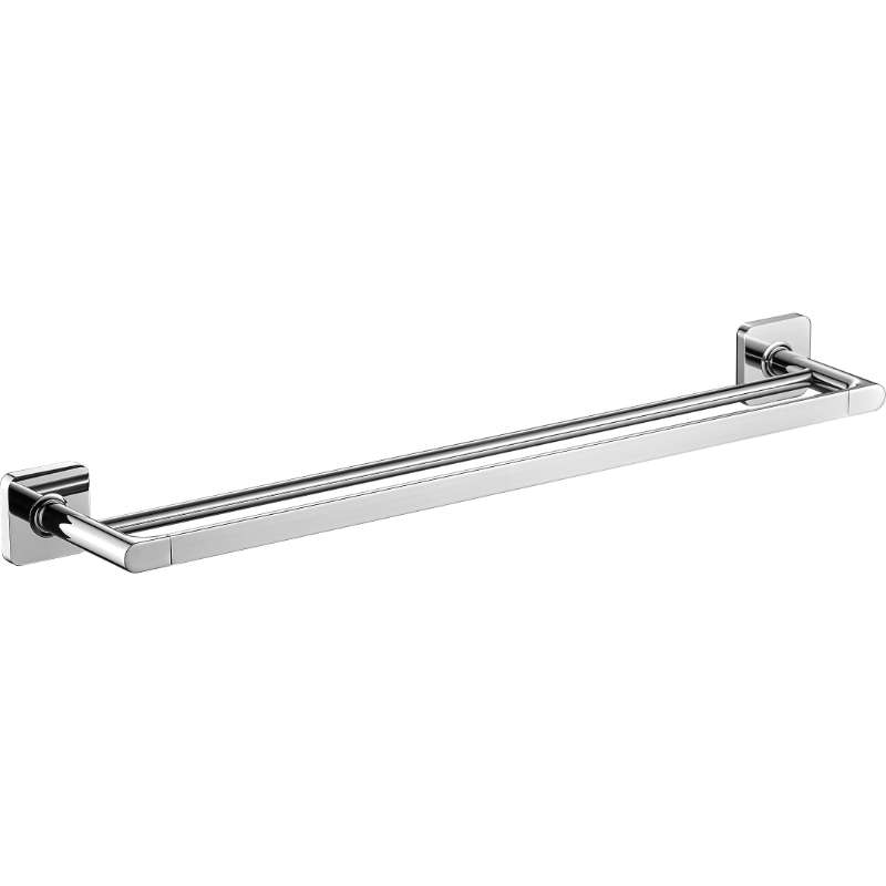 Porte-serviettes double Vapor 24 po - Chrome