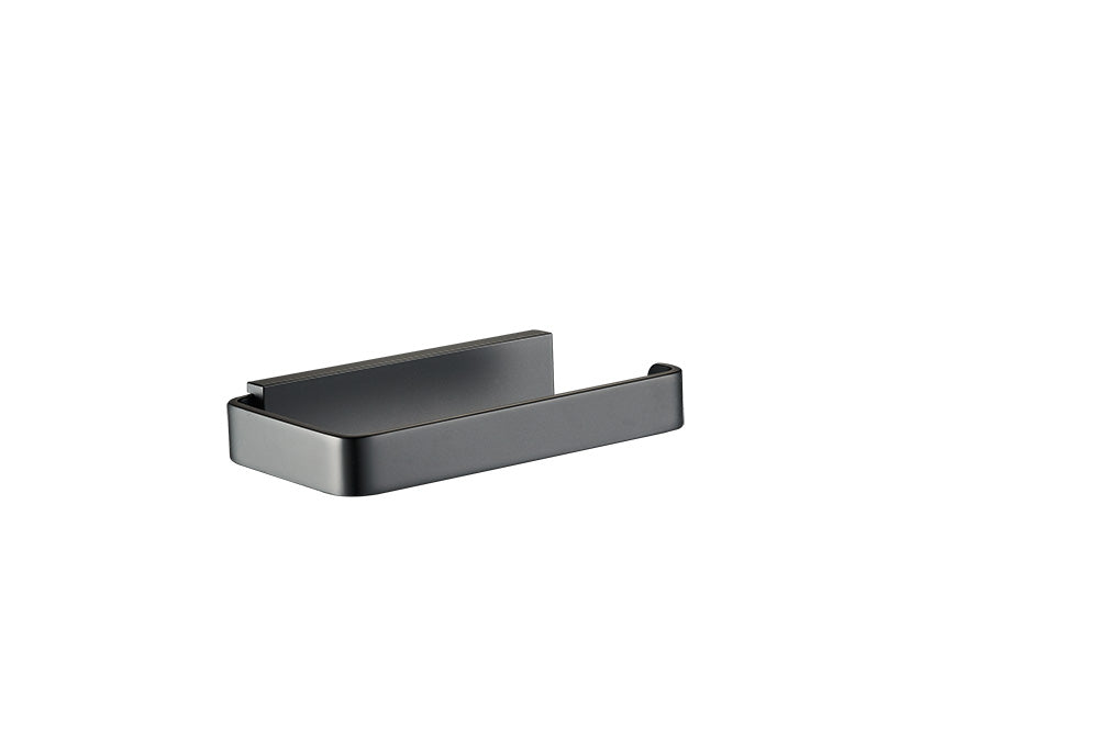 Porte-papier toilette Echo - Noir mat