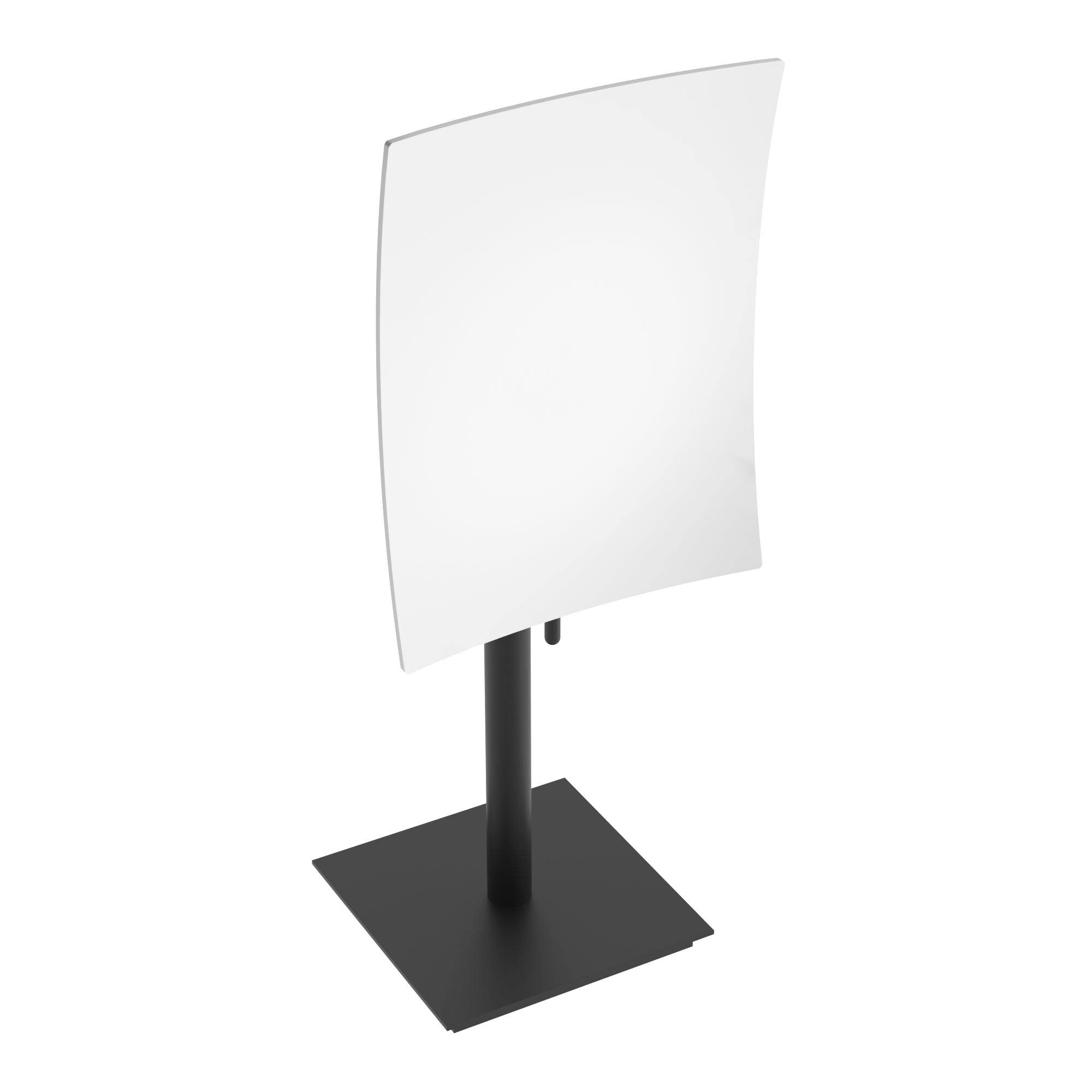 Miroir sur pied - Noir mat