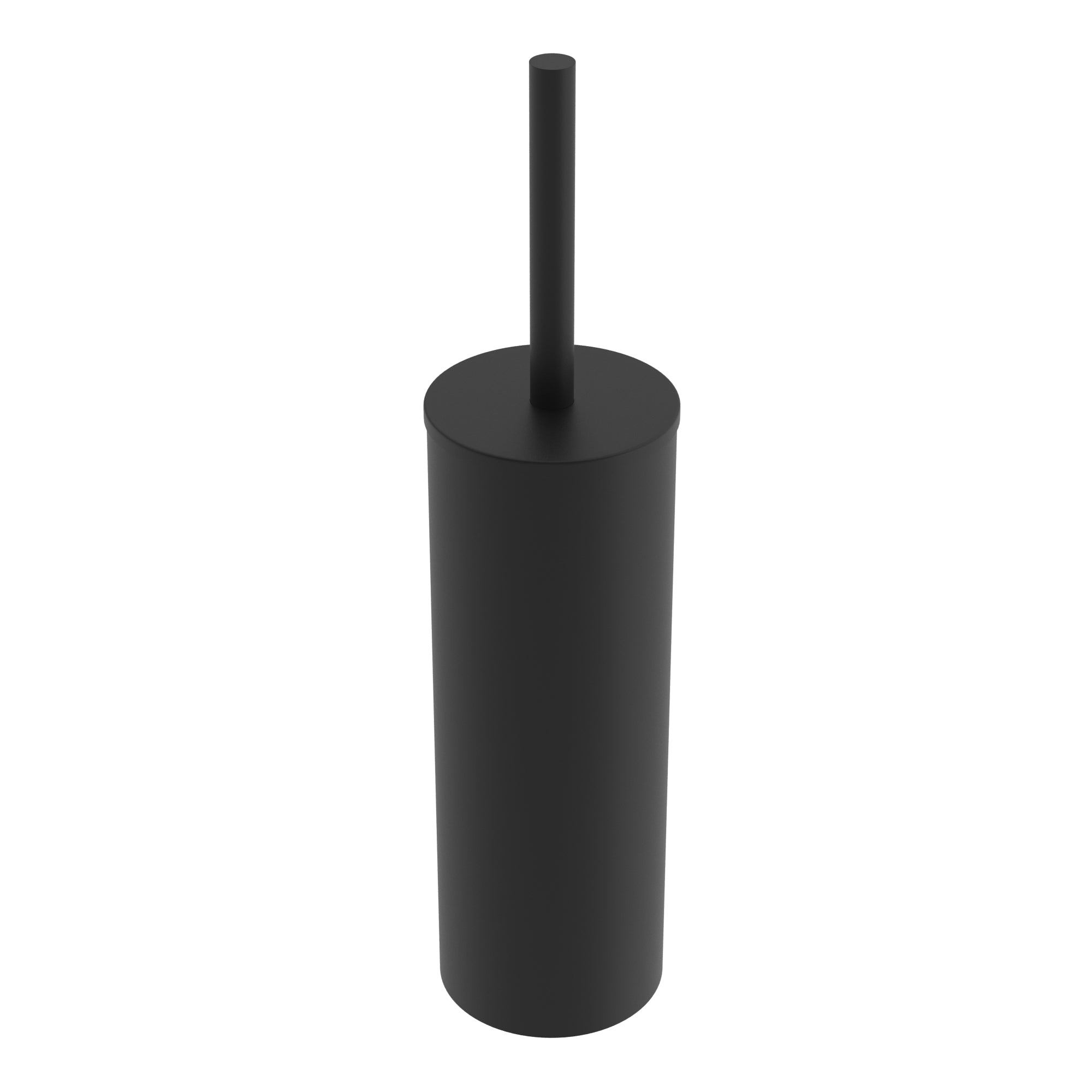Brosse WC sur pied - Noir mat