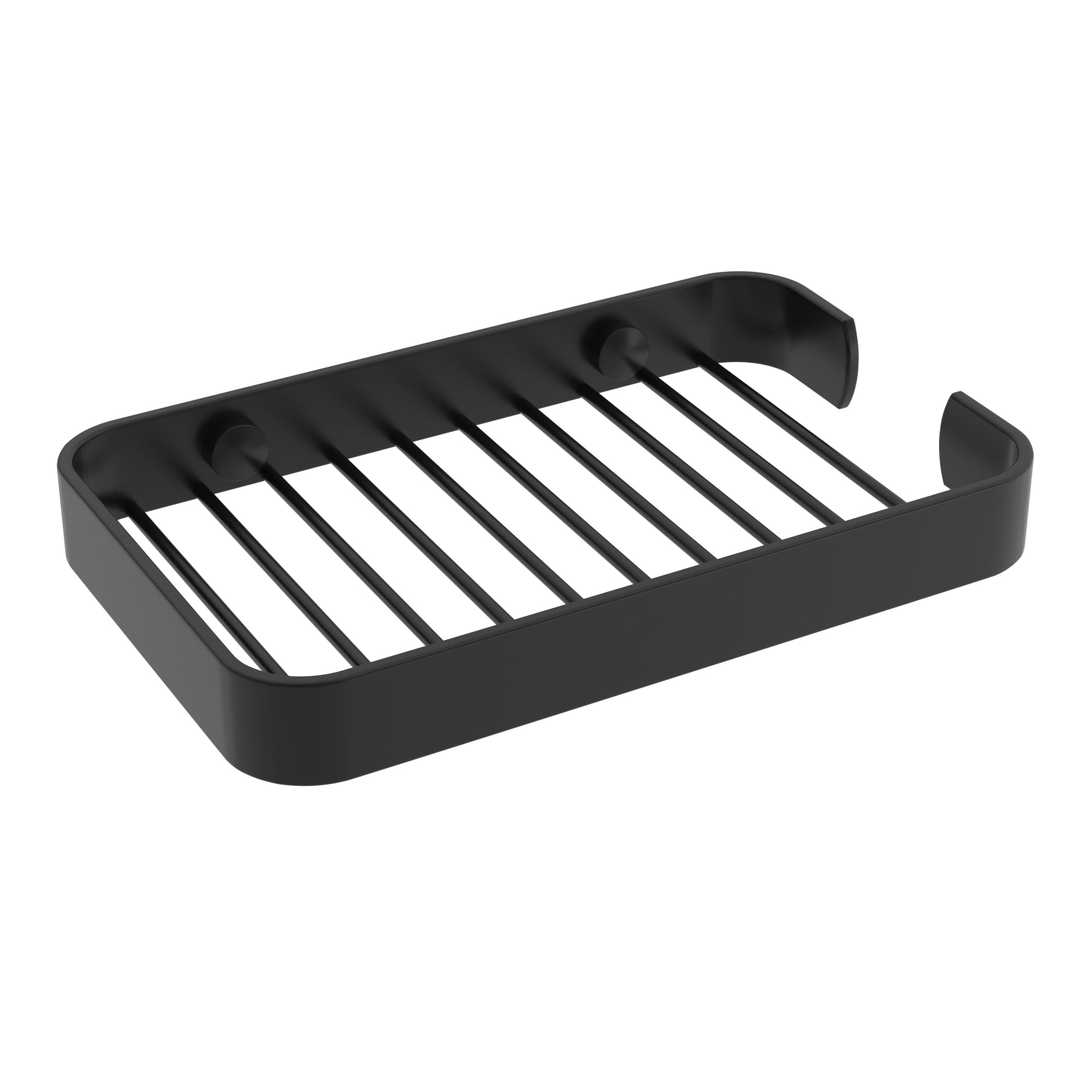 Panier de douche - Noir mat