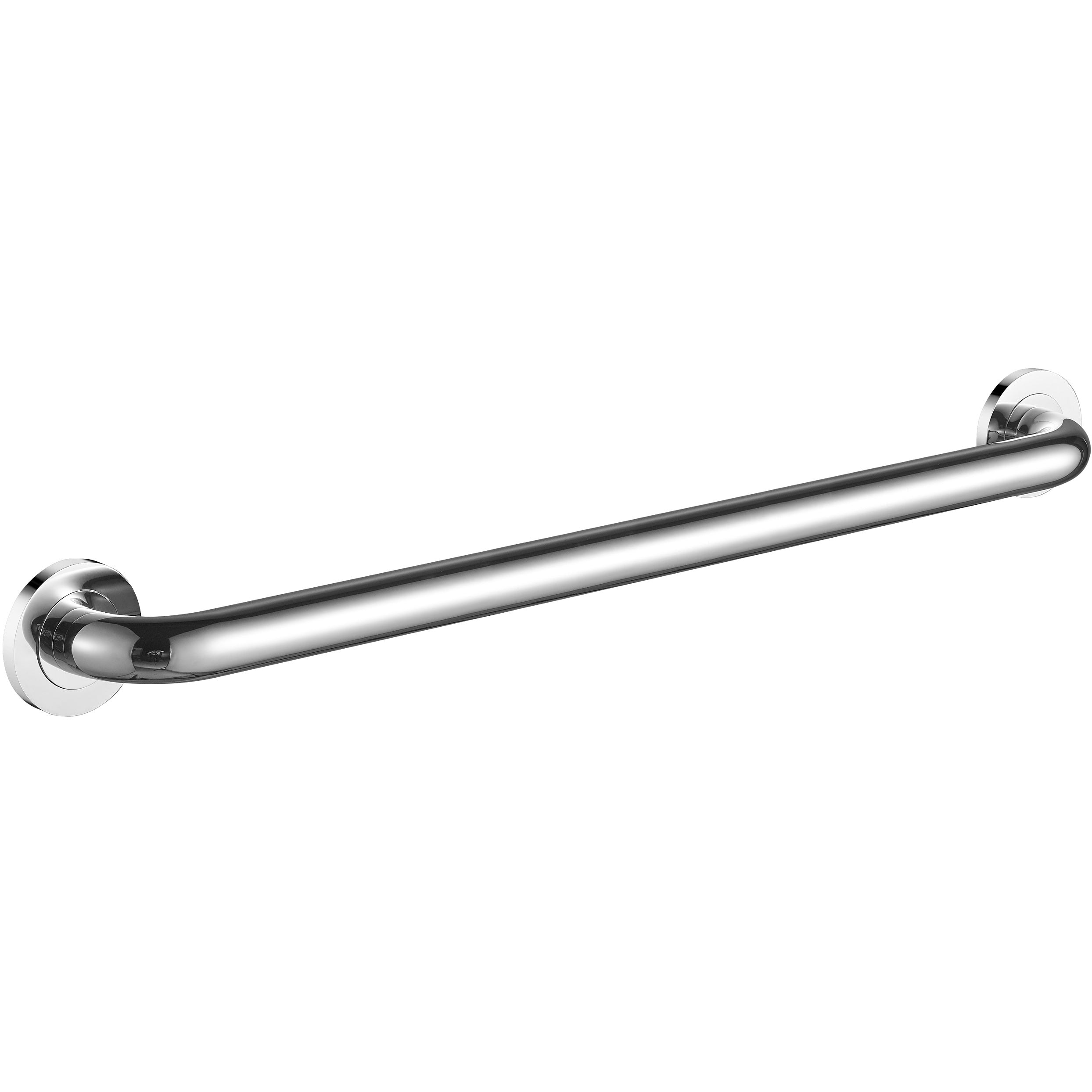Barre d'appui ronde de 30 po - Chrome