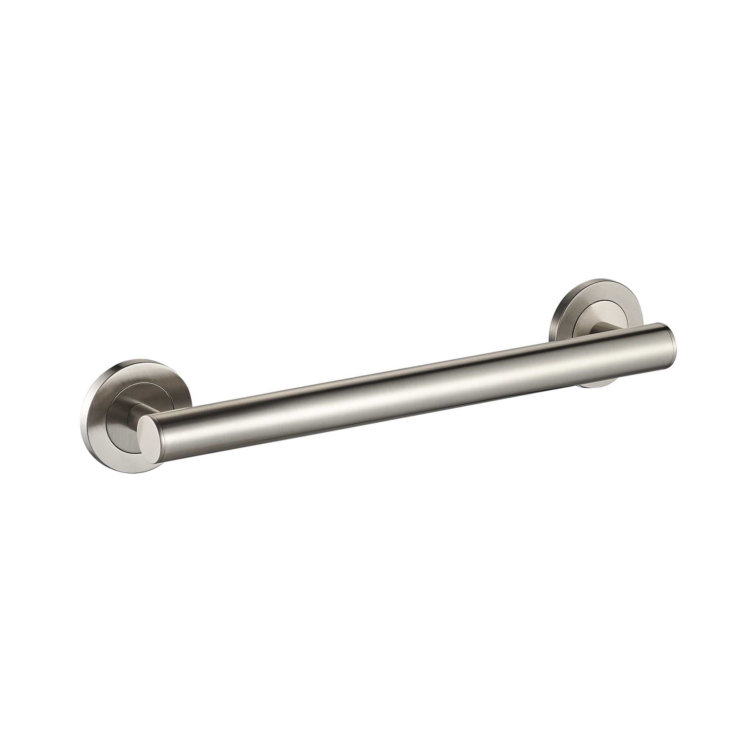 Barre d'appui Lava de 12 po - Nickel brossé